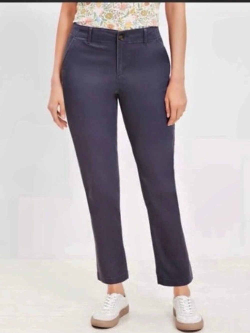 LOFT The Slim Pocket Pants Gray Size 0